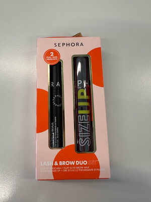 Σετάκι Sephora Mascara Size Up και Brow Wax καινούργιο, full size