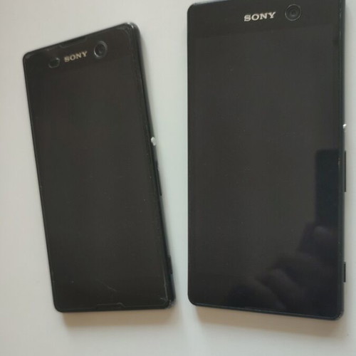 Sony Xperia phones used, for parts, 2 pieces