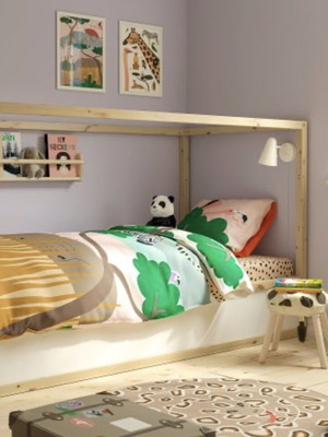 KURA loft bed like new