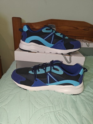 Kappa Logo London Kid sneakers new, size 39, black and blue