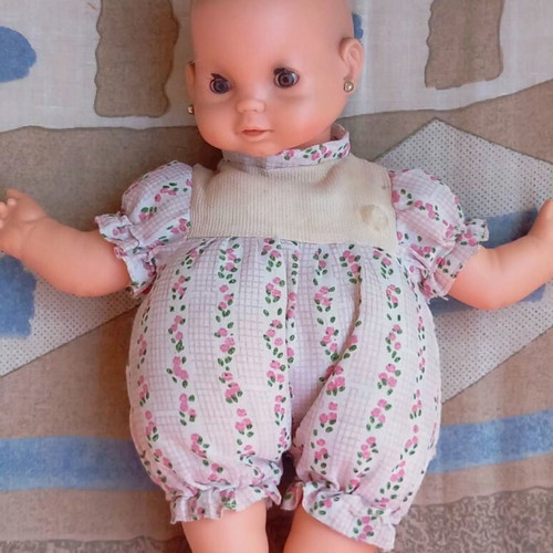 El Greco mechanical doll used, 80s era, 29 cm height
