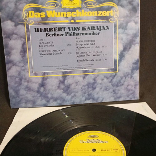 Das Wunschkonzert Herbert Von Karajan vinyl used