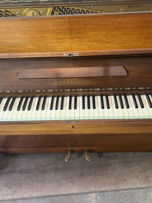 C. Bechstein piano used, German brand
