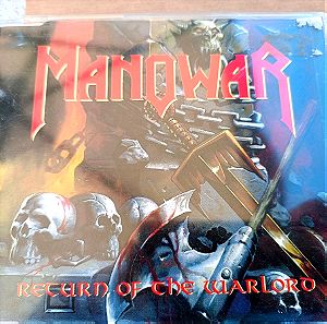 Cd maxi single Manowar  Return Of The Warlord