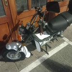 Yamaha Chappy 1980 scooter used, 50 cc, 24,000 km
