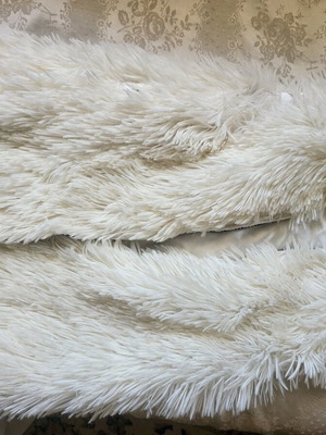 Orchestra sleeveless faux fur vest used for girl white