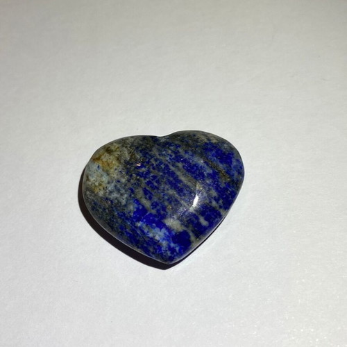 Polished Lapis Lazuli Heart AA Quality, Natural, Handmade