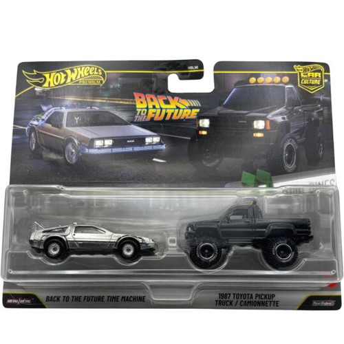 Hot Wheels Delorean Set Back to the Future new