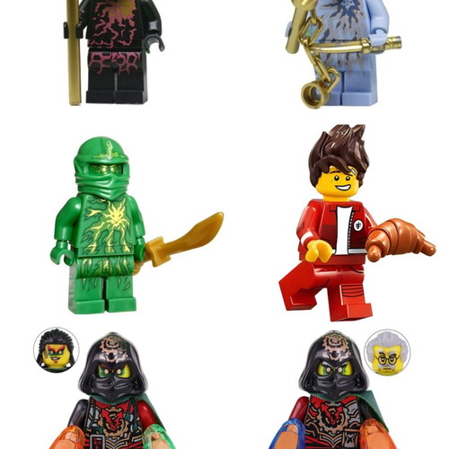 Lepin Ninjago minifigures bundle, set of 10
