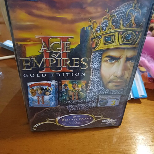 Age of Empires II Gold Edition PC game like new