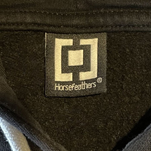 Horsefeathers Hoodie black, like new, size L