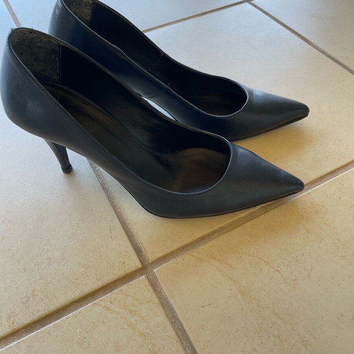 Classic blue pumps used, Greek made, size 39