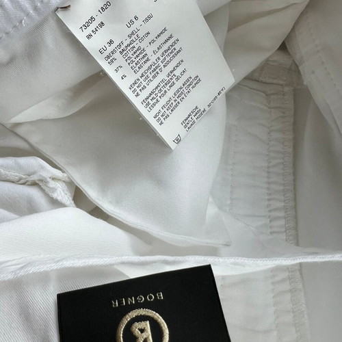 Bogner white women's shorts like new, size EU36 US6