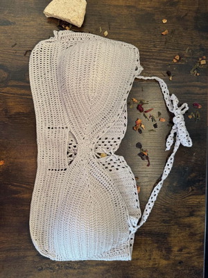 Handmade crochet top new, size L / 40 / 12