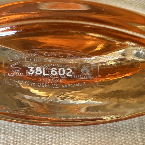 La Vie Est Belle 75 ml Eau de Parfum used, authentic