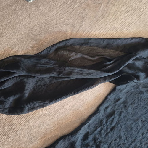 Melanie Lyne summer blouse L black like new