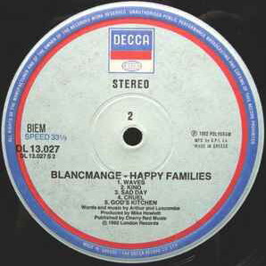 Blancmange Happy Families CD used, pop genre