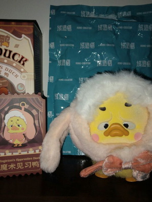 Upset Duck Crazy Circus Duck blind box plush like new