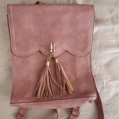 Τσάντα πλάτης backpack ροζ σαν καινούργια