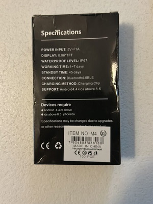 Smartwatch M4 new
