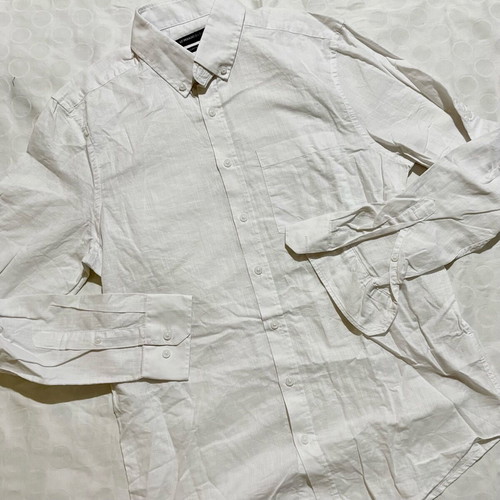 LC Waikiki linen shirt white size M like new