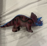 Plastic dinosaurs like new