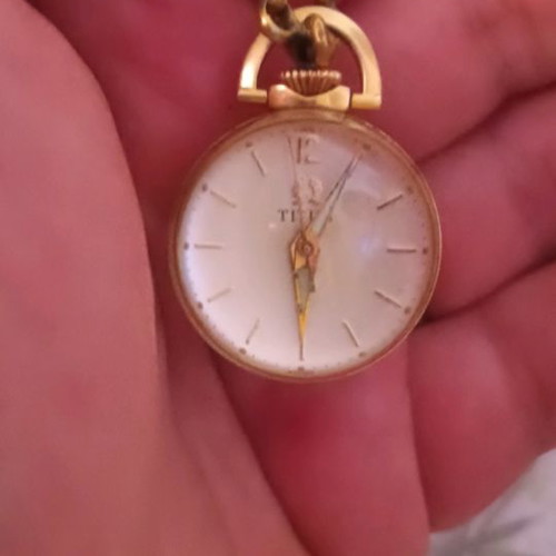 Solvil et Titus pocket watch 17 jewels used, mechanical