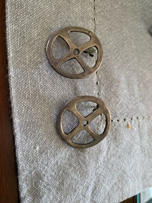 KOUKOS JEWELLERY vintage 925 silver designer earrings
