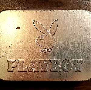 Τράπουλα Playboy με μεταλλικό κουτί.