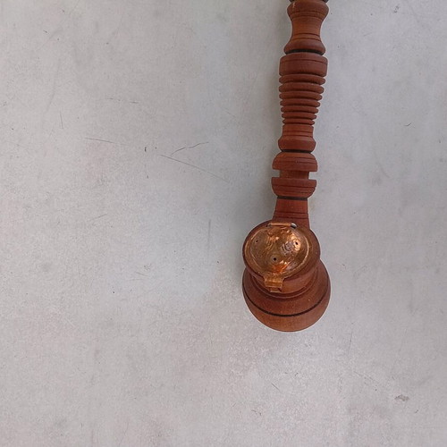 Wooden decorative pipe used 30 cm