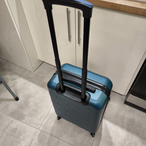 Cabin suitcase petrol color like new