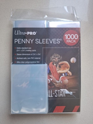 Ultra PRO Penny Sleeves, πακέτο 1000