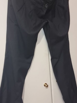 Cargo pants black Italian like new, size M