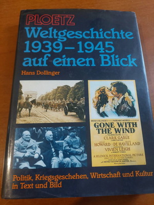 History book Weltgeschichte 1939-1945 Auf Einen Blick like new