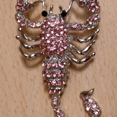 Vintage silver pin used