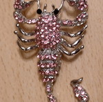 Vintage silver pin used
