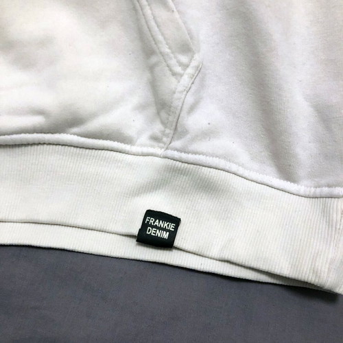 Hoodie Frankie Denim XXL white like new