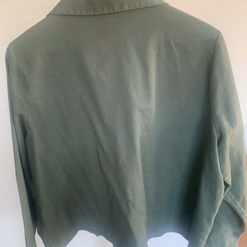Marks & Spencer x Sienna Miller Pure Cotton Utility Jacket like new, green