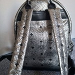 MCM backpack new, silver and black