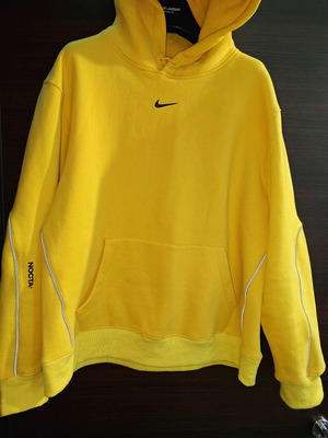 Nocta Hoodie Nike x Drake κίτρινο μέγεθος L αφόρετο