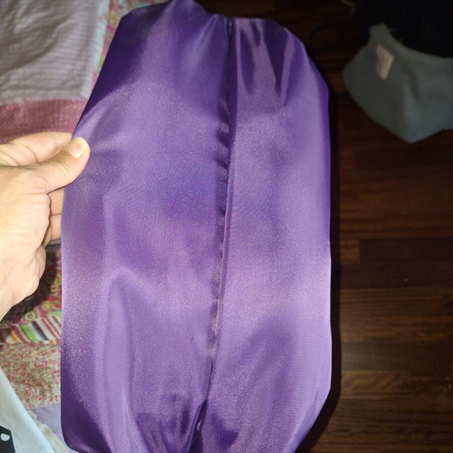 Paolo bag shoulder bag like new, purple and black, waterproof fabric