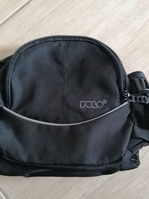 Polo black belt and waist bag like new