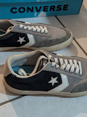 Παπούτσια Converse Courtlandt Ox μεταχειρισμένα, μέγεθος 45, unisex, γκρι πολύχρωμα
