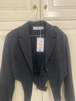 Bershka gray anthracite jacket new, modern