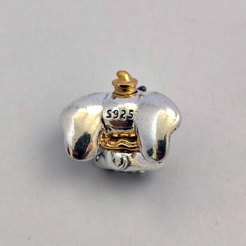 Charm Disney Dumbo silver S925 new with enamel detail
