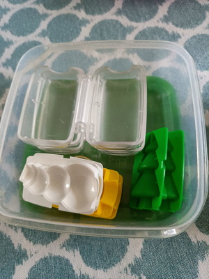 Molds for almond paste unused