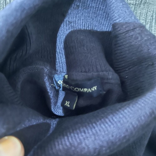 Oxford Company men's blue turtleneck XL
