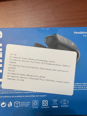 Philips T1420 ασύρματα ακουστικά καινούργια Bluetooth 6.0