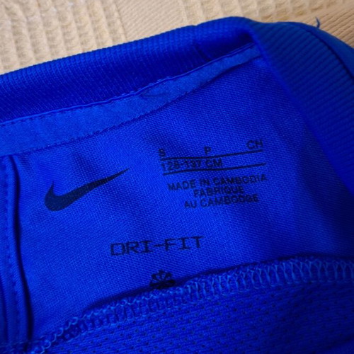 Nike Αθλητική Παιδική Dri-Fit Μπλούζα Μπλε, σαν καινούργιο, 9-11 ετών