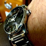 Mont Blanc Automatic 42mm σαν καινούργιο με ζαφείρι κρύσταλλο και κουτί